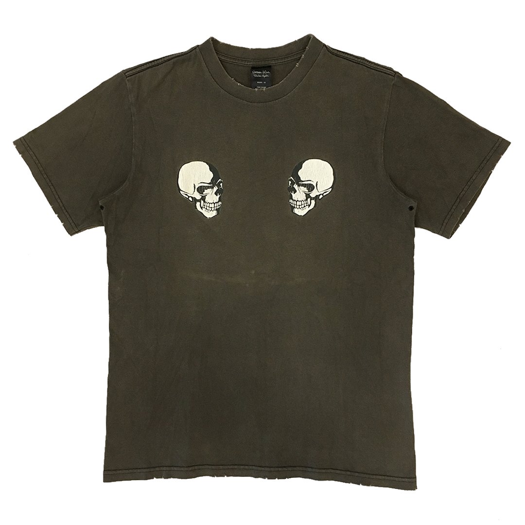 Number (N)ine The Clash Double Skull Tshirt 2004SS | Wilted World