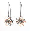 Ribbon Necklace Black & Gold