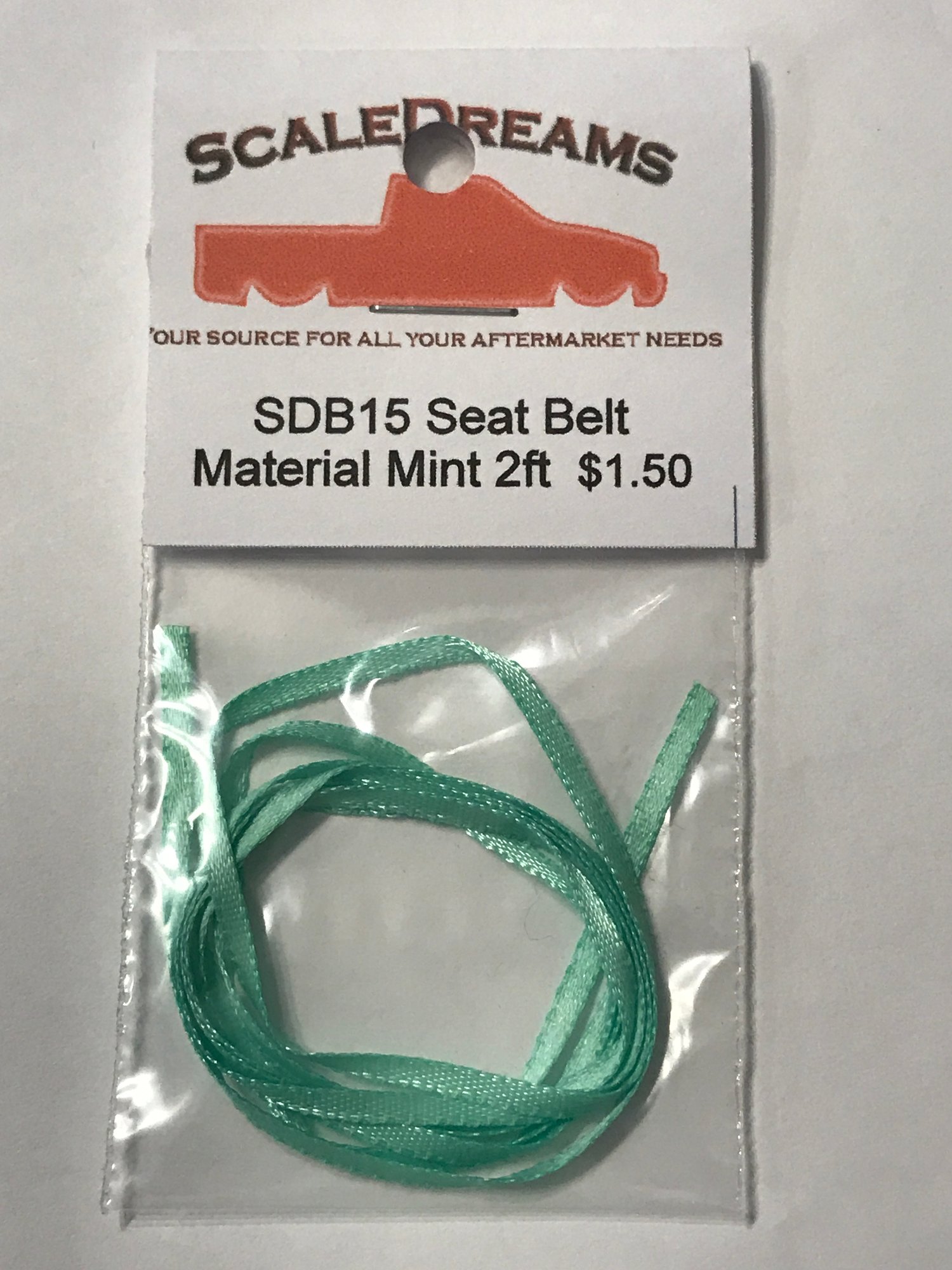 Seat belt material mint 