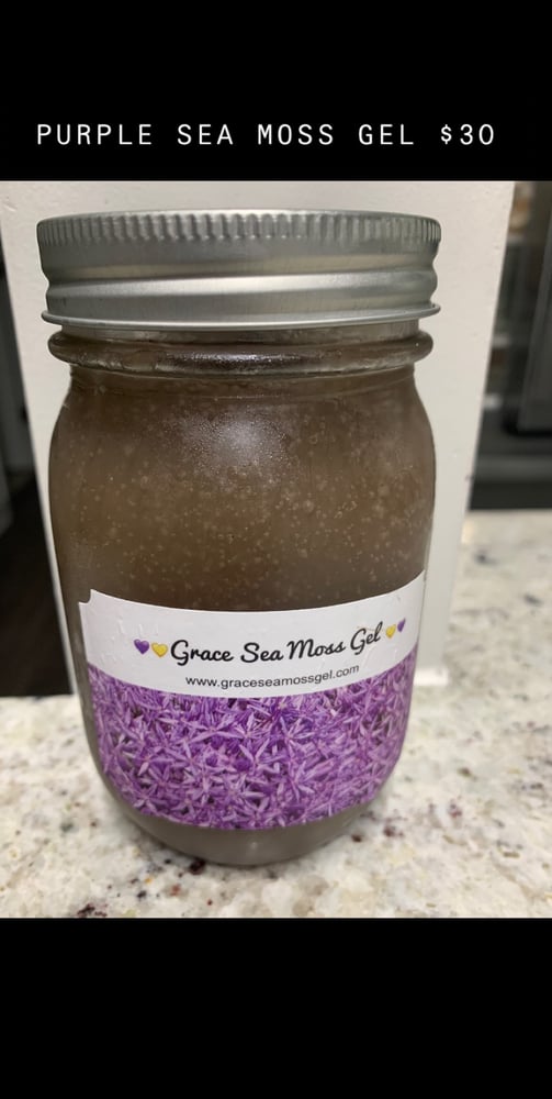 Image of Grace Purple Sea Moss Gel with Sour Sop