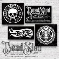 Image 1 of Dead Sled Vinyl Shop Banners