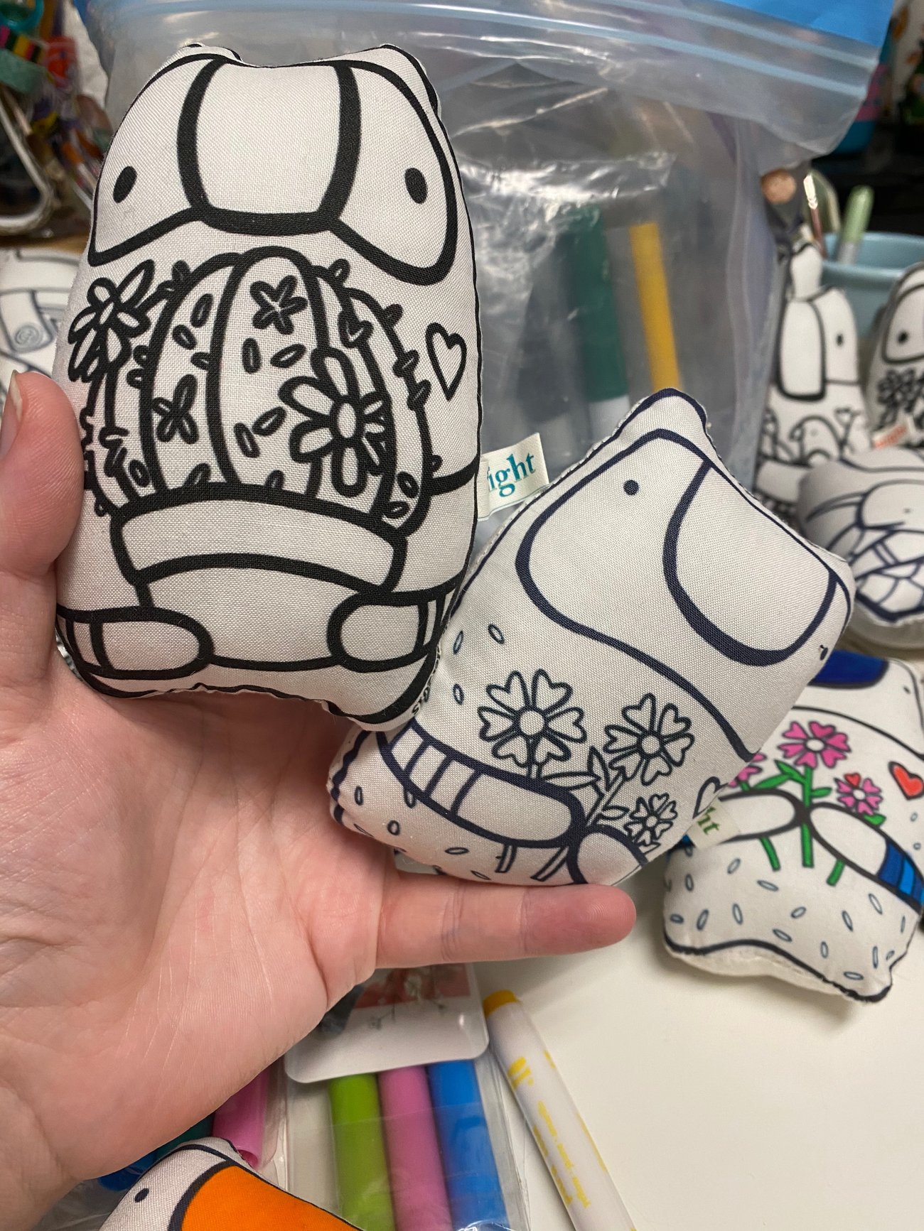 coloring pages stuffed animals