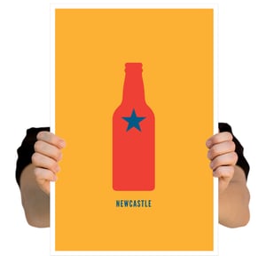 Image of Newcastle Brown Ale Print