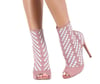 Two Tone Peep Toe Stiletto Boot