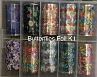 Butterfly Nail Foil Kit