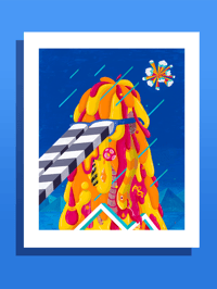 "Just Stay Focused" Giclée Print