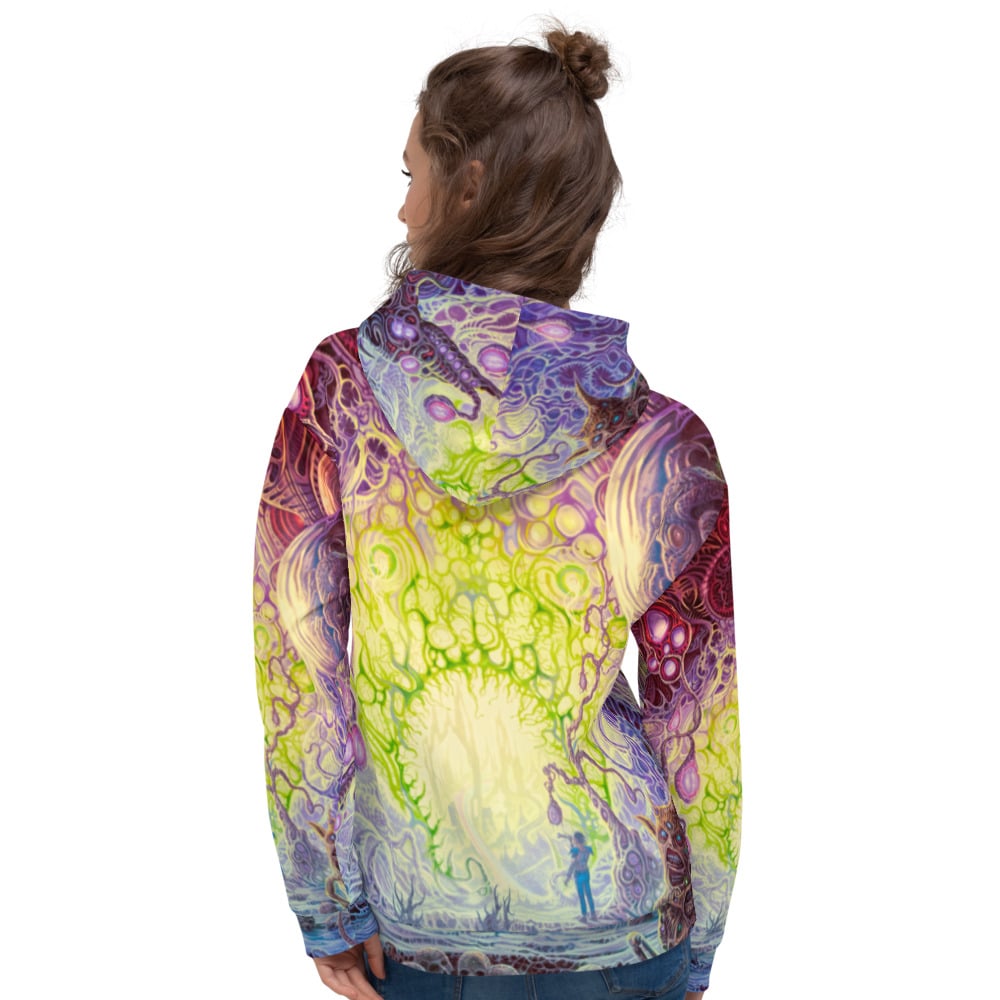 The Wanderer Allover Print Unisex Hoodie by Mark Cooper Art