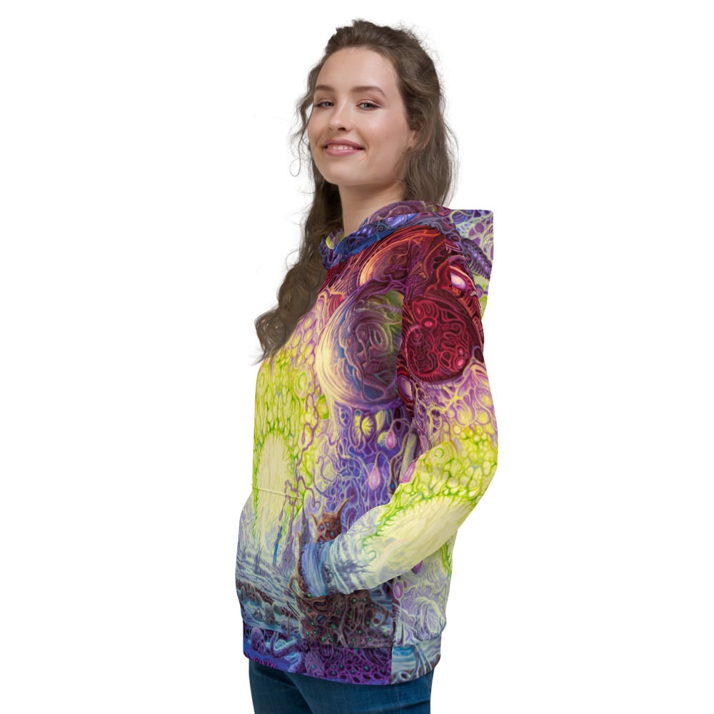 The Wanderer Allover Print Unisex Hoodie by Mark Cooper Art