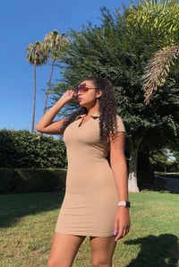 Image 1 of Short Sleeve Bodycon Mini Dress