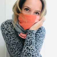 Image 1 of Repurposed Cashmere Infinity Scarf