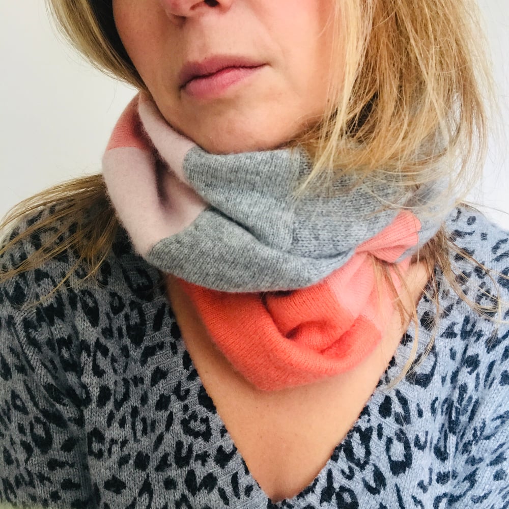 Image of Repurposed Cashmere Infinity Scarf