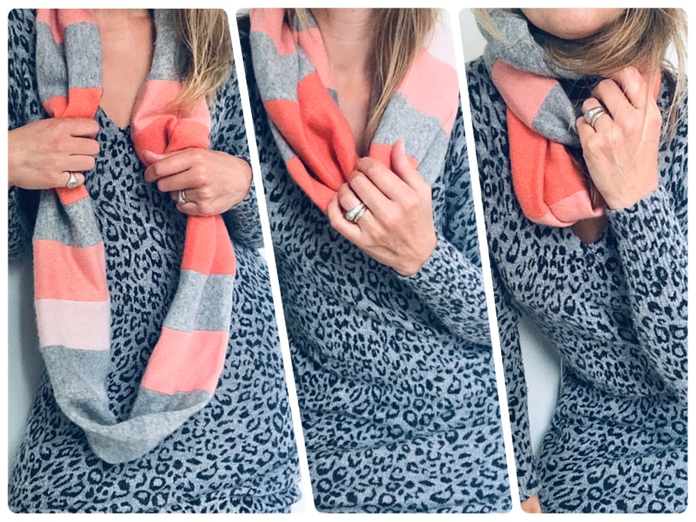 Image of Repurposed Cashmere Infinity Scarf