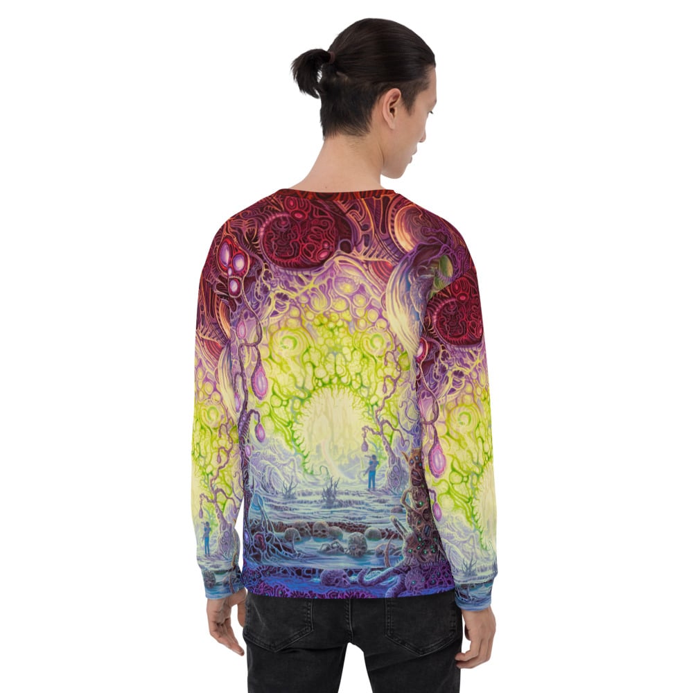 The Wanderer Allover Print Unisex Sweatshirt by Mark Cooper Art