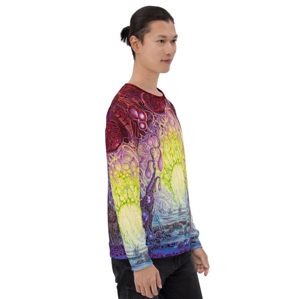 The Wanderer Allover Print Unisex Sweatshirt by Mark Cooper Art