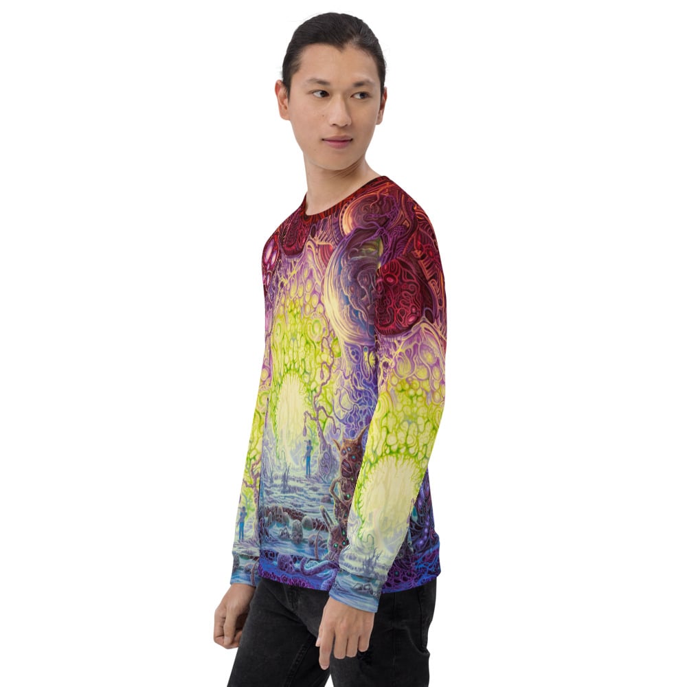 The Wanderer Allover Print Unisex Sweatshirt by Mark Cooper Art