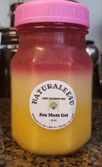 Image 1 of LEES' Rainbow Mix Sea Moss Gel 16 oz