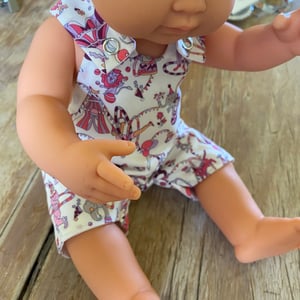 Image of Liberty Romper to suit 38cm Miniland doll - ‘Circus’