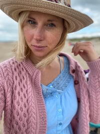 Image 7 of Classic Aran Cardigan - Made in Europe