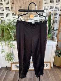 Image 1 of Express satin joggers 