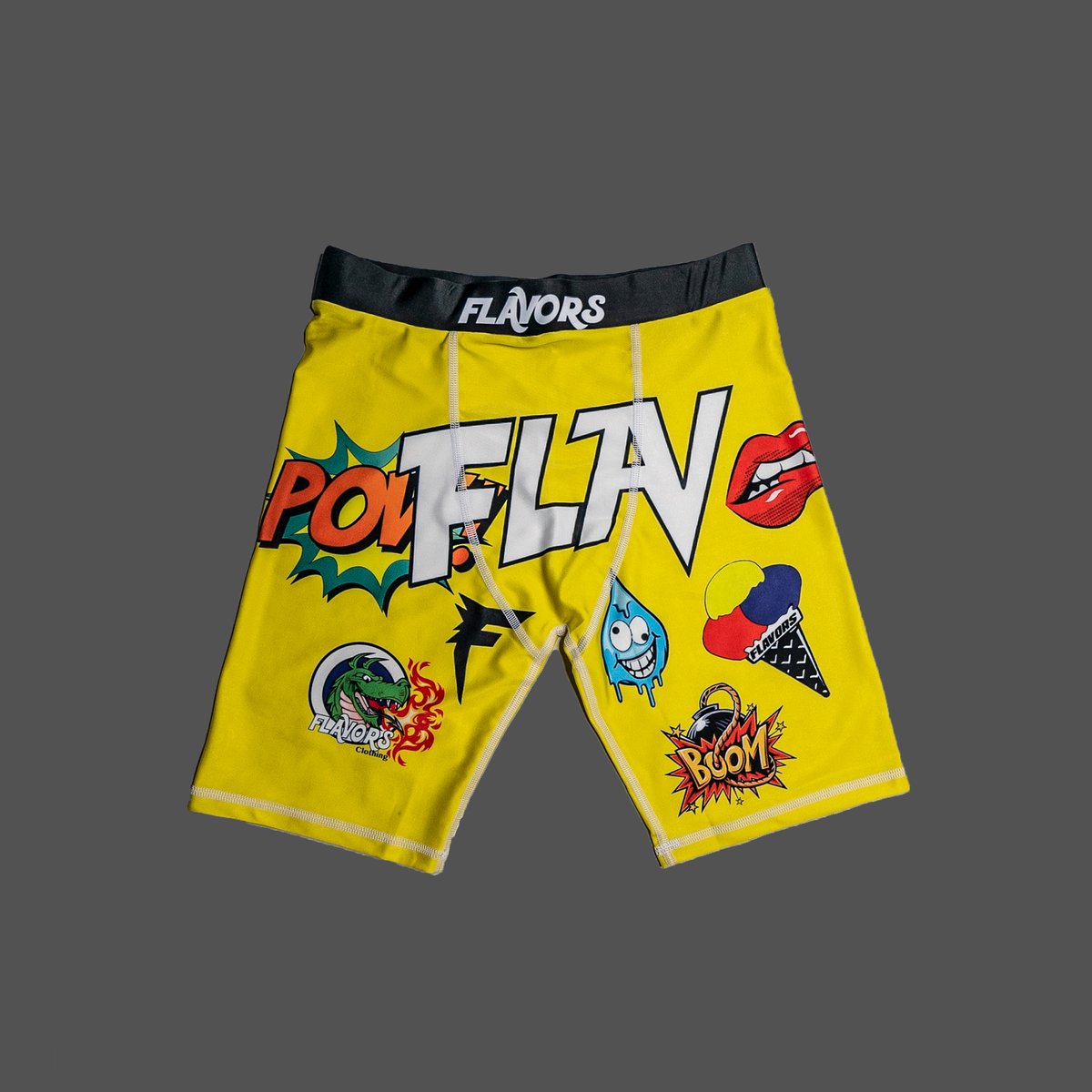 Image of Yellow FLAVORS Underwear 