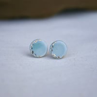 Image 1 of Edge of the Moon Earrings (Multiple Colors)