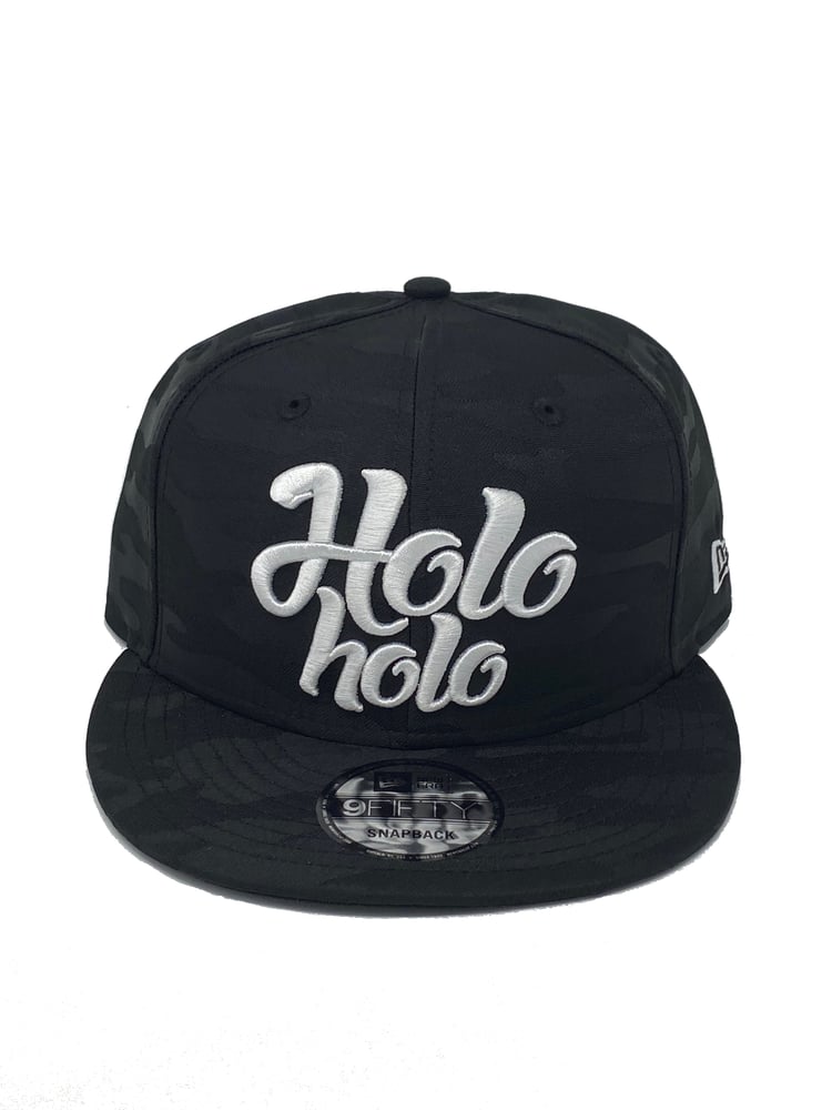 Image of OG Black Tonal Camo Snapback