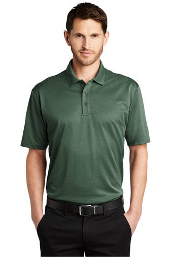 Image of Port Authority Heathered Silk Touch Performance Polo (K542)