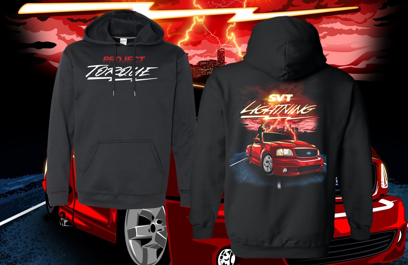 ford lightning hoodie