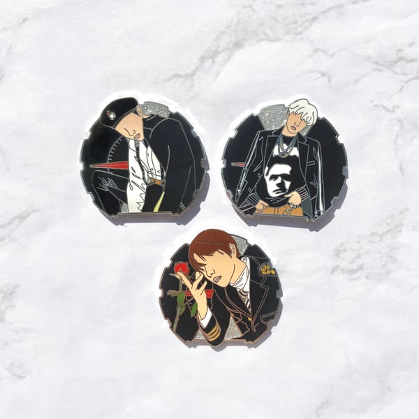 Image of EXO Don't Mess Up My Tempo Enamel Pin