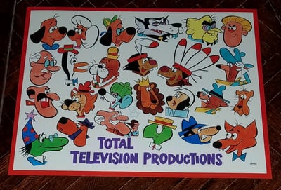 Image of TOTAL TELEVISION PRODUCTIONS 11x14 PRINT