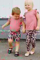 Image 1 of the SEPTEMBER LEGGINGS + BIKE SHORTS kids 18M-10