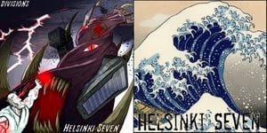 Image of **NEW** HELSINKI SEVEN - Division (CD EP) + s/t (CD Album)