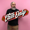 Cash Only Sign