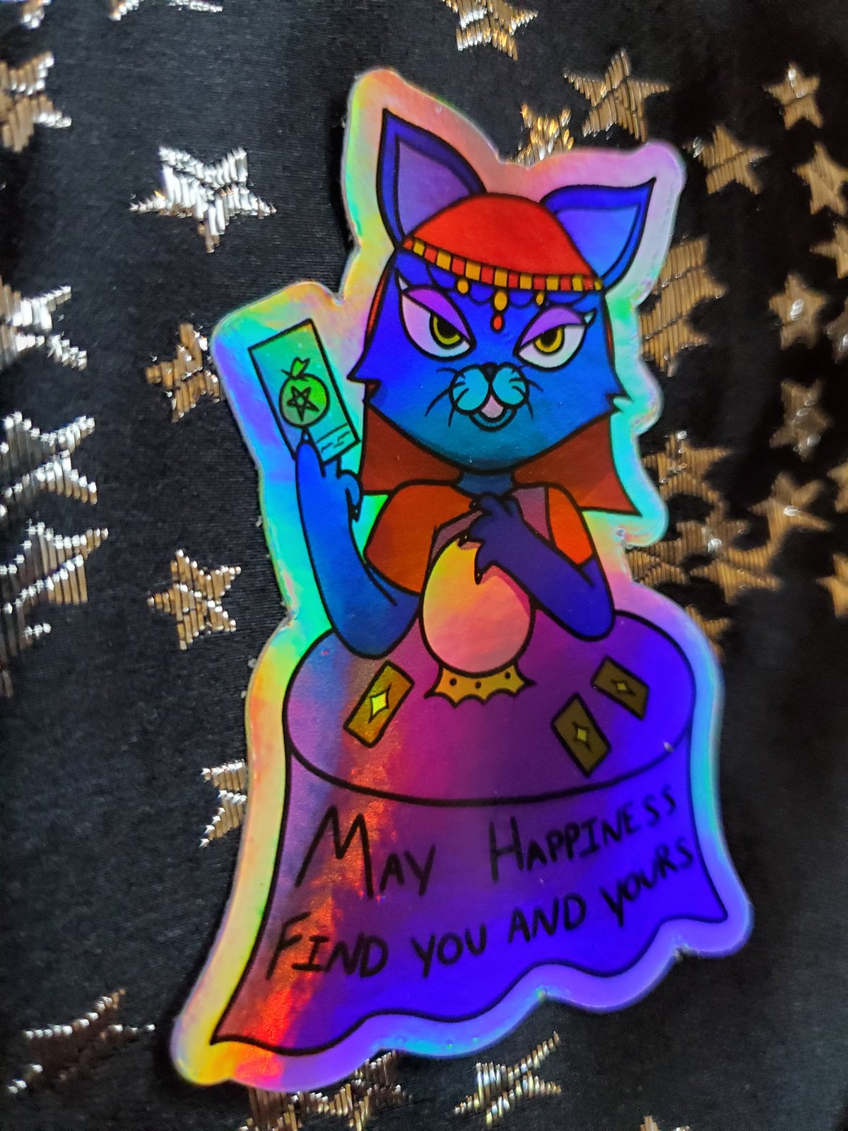 Katrina Holographic Sticker