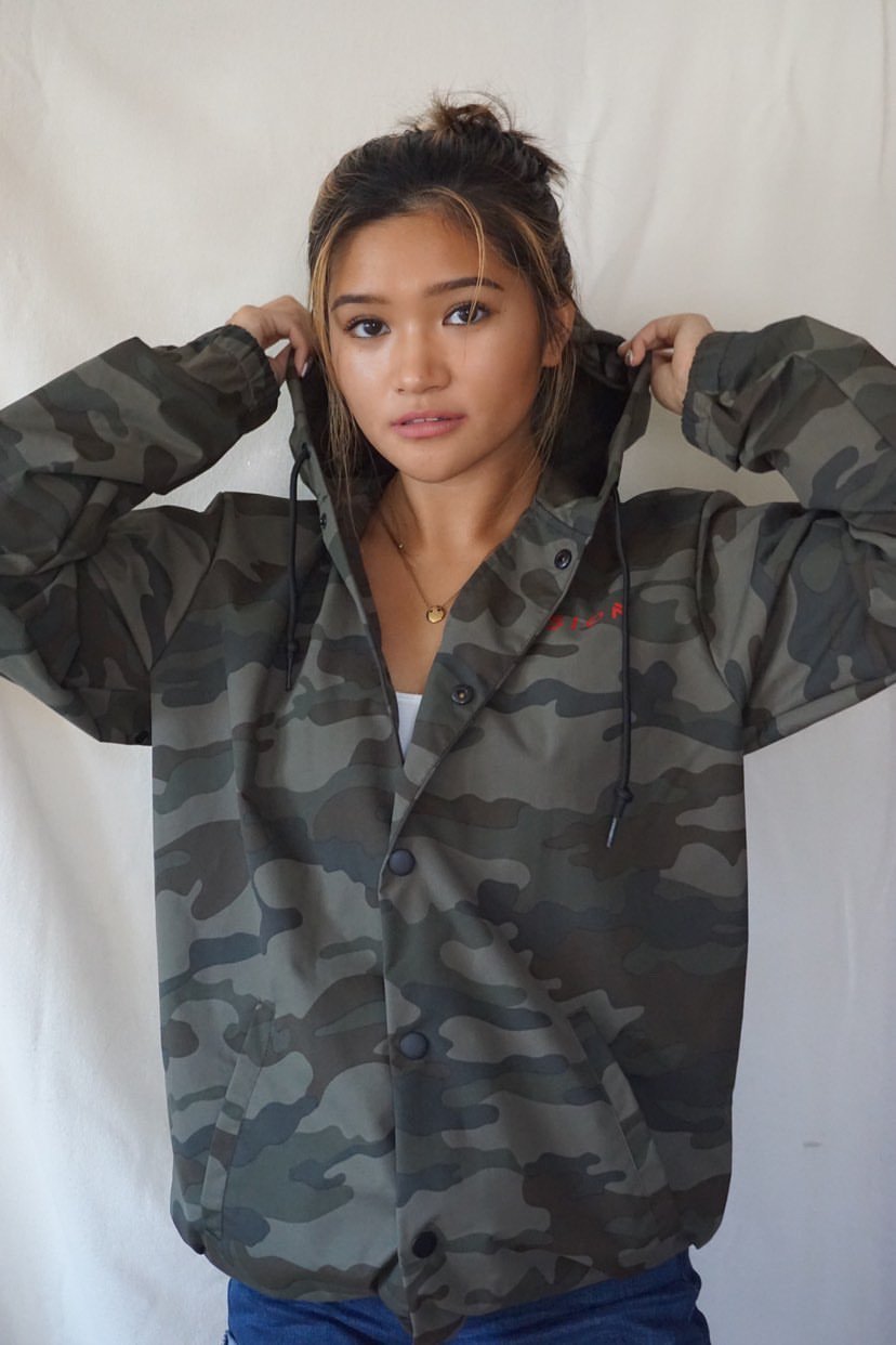 Image of CAMO “VISION” WINDBREAKER/RAIN JACKET