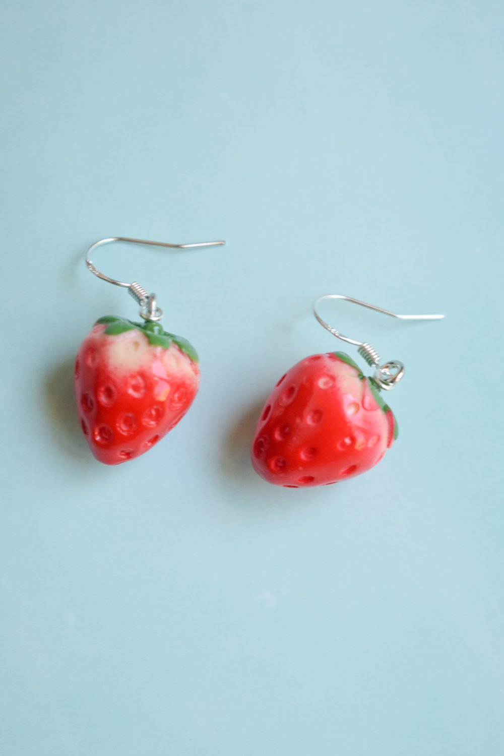 Image of Strawberry Hook Earrings