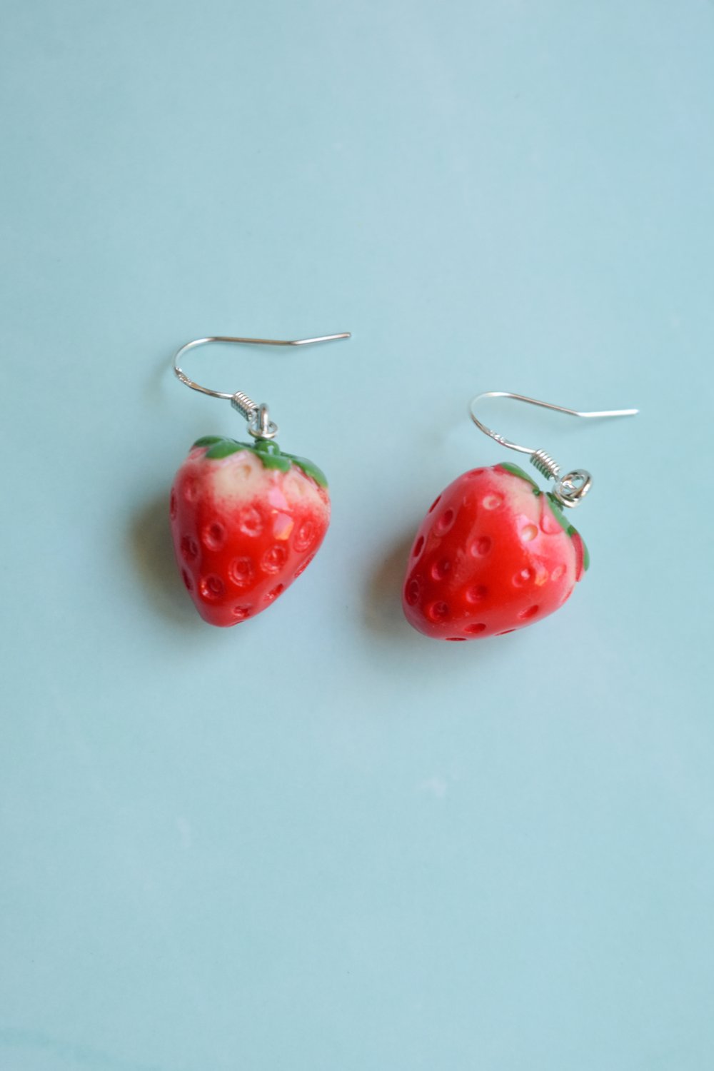 Image of Strawberry Hook Earrings