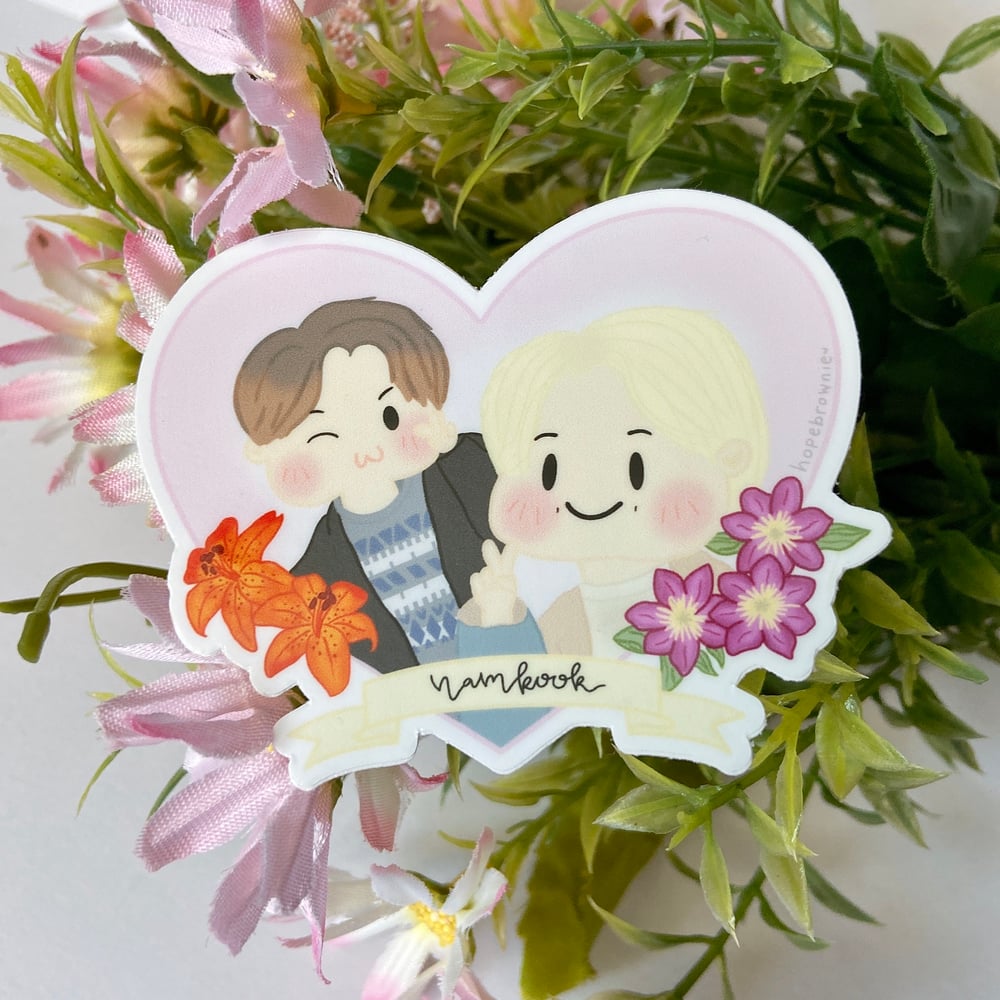 Image of namkook birthday sticker