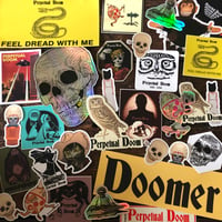 Image 1 of Assorted Perpetual Doom Sticker Pack