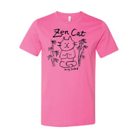 Image 3 of Wow "Zen Cat" T-Shirt