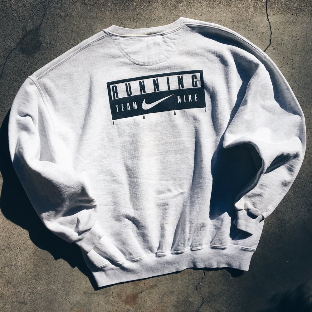 Image of Original 1996 Nike Hood To Coast “Team Nike” Crewneck Sweatshirt.