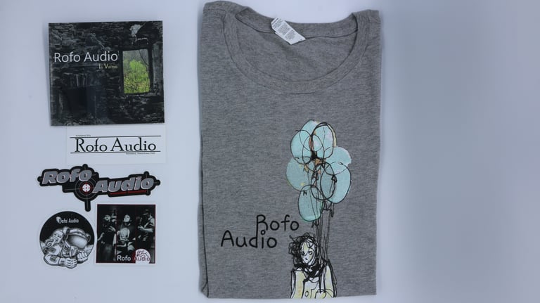 Woman's Grey Weathered and Worn T-Shirt Bundle