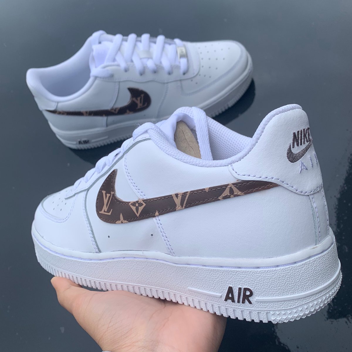nike and lv collab