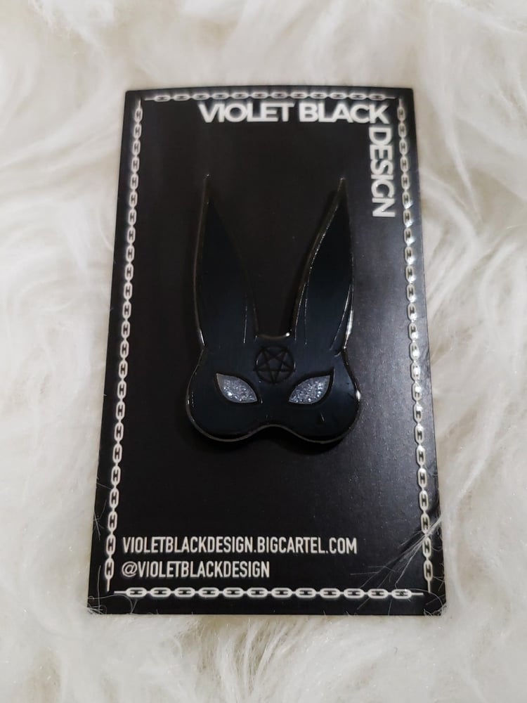Image of SINS Enamel Pin Black Edition