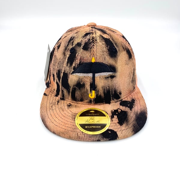 Image of The Umbrella Snapback - Black & Bleached 