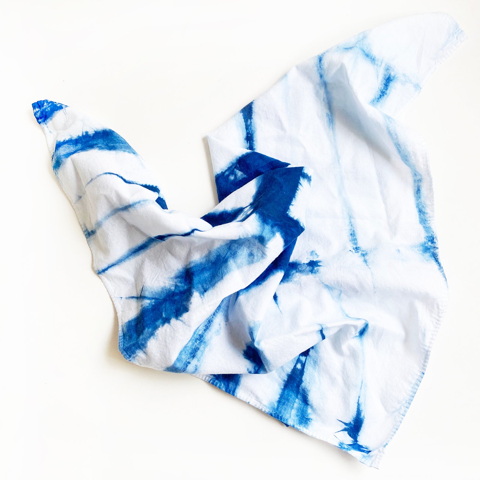 Indigo Dyed Bandana | chaparral studio
