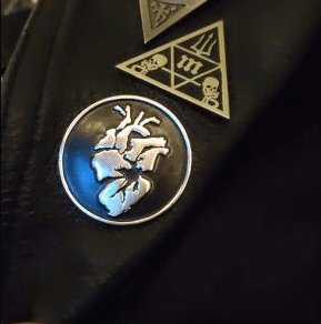 Image of Vigor Deconstruct | Metallic Logo Pin