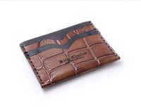 King Charles "DistinKCt" - Medium Brown - Card Holder