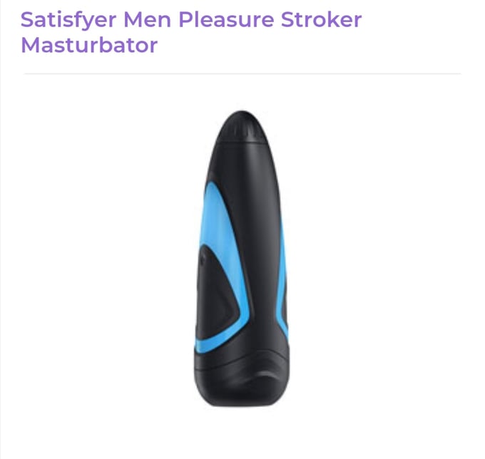 Image of Satisfyer Men Pleasure Stroker Masturbator