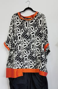 Image 4 of oversized flowy summer top
